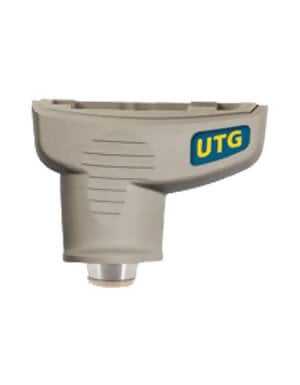 DeFelsko UTGCA1-G PosiTector UTG CA1 Standard Ultrasonic Thickness Gage with PRBUTGCA-C Corrosion Integral Probe, 5 MHz Dual Element, Range 0.040" To 5.000"