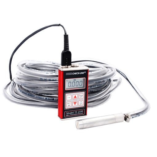 Checkline TI-25-UW-50 Wall Thickness Gauges 50 Foot Underwater Probe / Cable Assembly