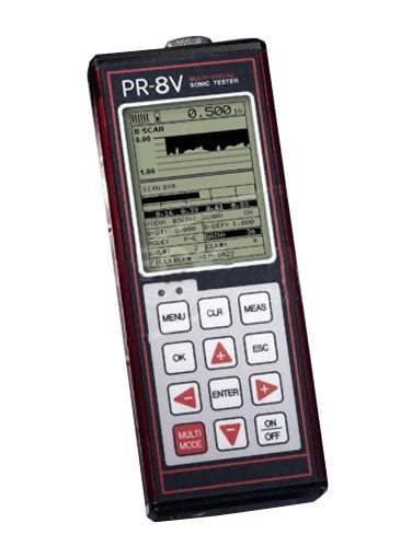 Dakota Ultrasonics RX8-DL (PR-8V) Z-158-0003 / Z-158-0004 Sonic Tester - Audio Gauge