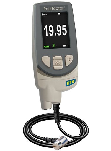DeFelsko UTGCLF1-E PosiTector UTG CLF1 Standard Ultrasonic Thickness Gage with Low Frequency Probe DeFelsko UTGCLF1-E PosiTector UTG CLF1 Standard Ultrasonic Thickness Gage with Low Frequency Probe
