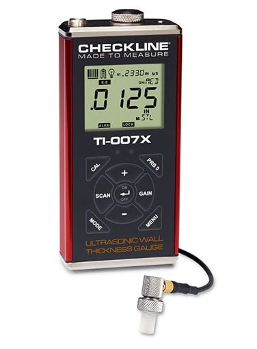 Checkline TI-007X Precision Ultrasonic Wall Thickness Gauge