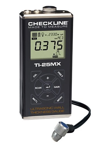 Checkline TI-25MX Ultrasonic Wall Thickness Gauge
