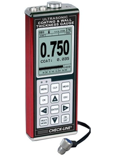 Checkline TI-CMX Ultrasonic Coating and Wall Thickness Gauge