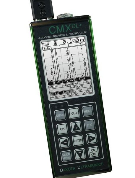 Dakota Ultrasonics CMXDLP Data-Logging Ultrasonic Coating and Wall Thickness Gauge Z-187-0003