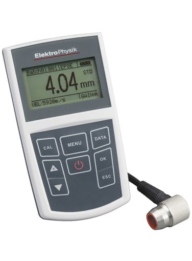 ElektroPhysik MiniTest 430 Ultrasonic Wall Thickness Gauge